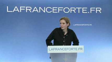 Education: Nathalie Kosciusko-Morizet détaille les mesures du candidat Nicolas Sarkozy