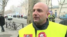 Les pompiers dans la rue contre une réforme de leur statut