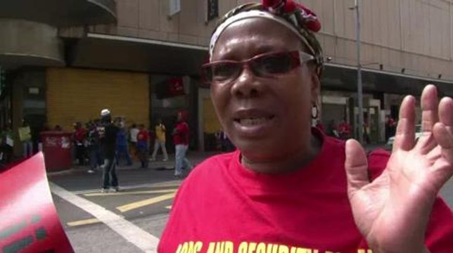 Afrique du Sud: grogne sociale, des milliers de manifestants