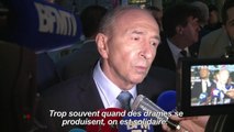 Premier déplacement de G. Collomb comme ministre de l'Intérieur