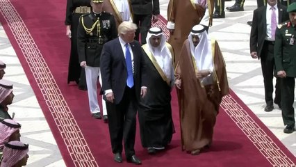 Donald Trump entame à Ryad son premier déplacement à l'étranger