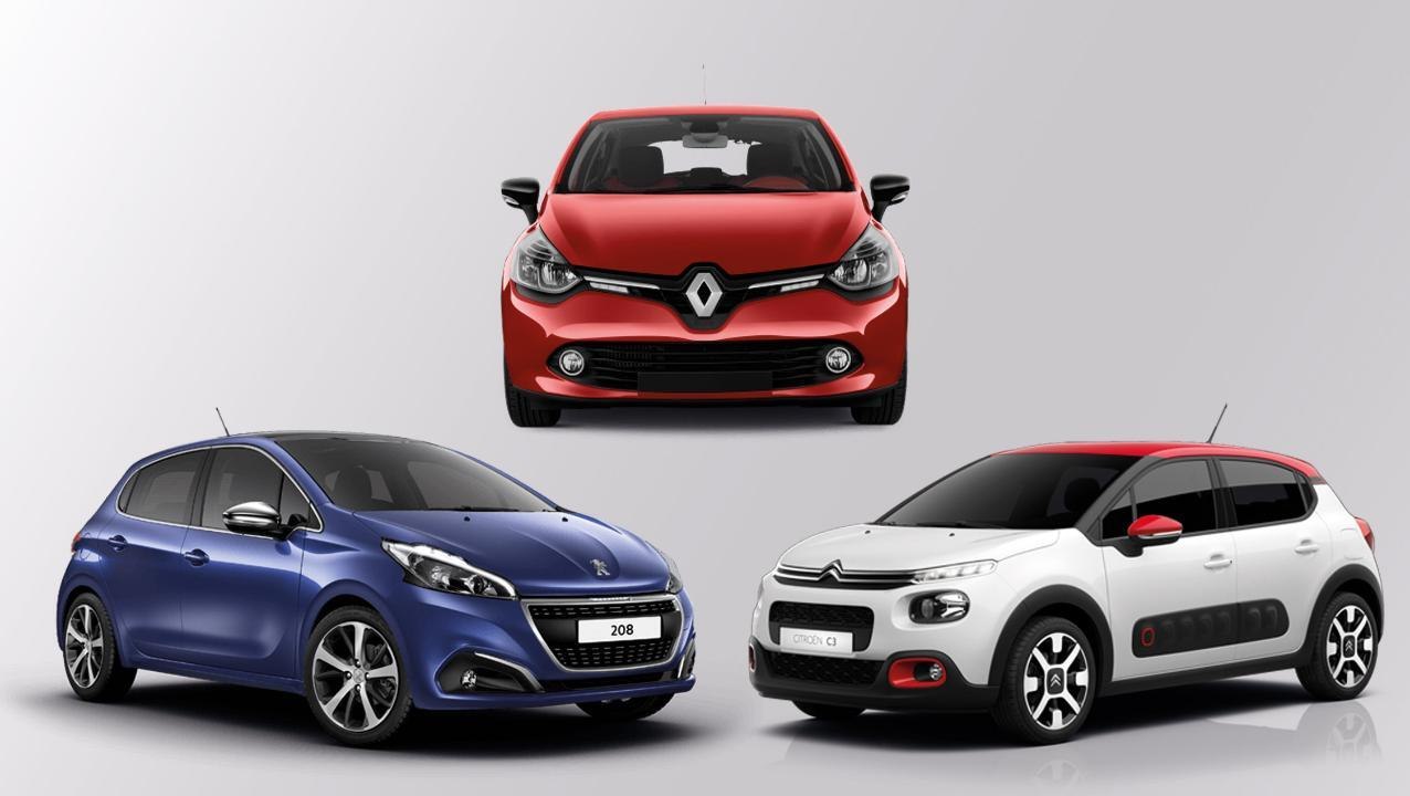 Renault Clio IV, Peugeot 208 et la nouvelle Citroën C3 font décoller le marché automobile français