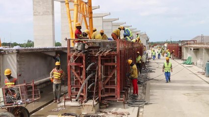 Au Mozambique, la construction du plus long pont d'Afrique