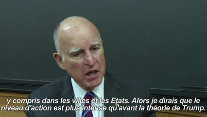 Climat: le gouverneur de Californie veut coopérer avec la Chine