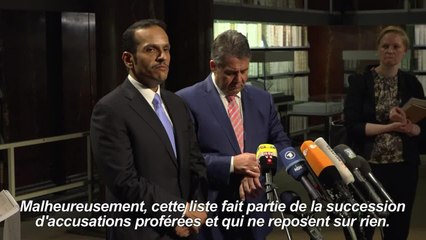 Le Qatar juge "sans fondement" la liste de "terroristes" publiée
