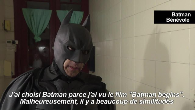 Un Batman argentin au chevet d'enfants malades