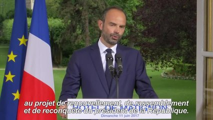 Edouard Philippe: "depuis un mois, la France est de retour"