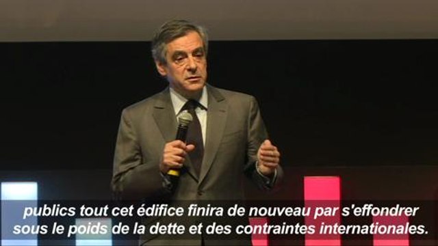 François Fillon devant les organisations patronales