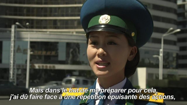 Les Demoiselles de la circulation , emblématiques de Pyongyang