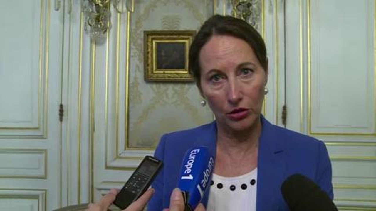 Hommage de Ségolène Royal à Henri Proglio, qui quitte la tête d'EDF