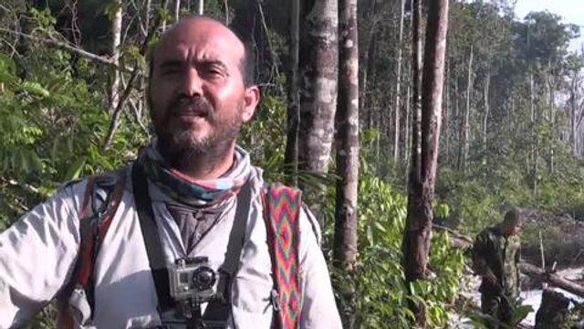 Colombie: la plage d'Amazonie, empreinte d'une mine illégale