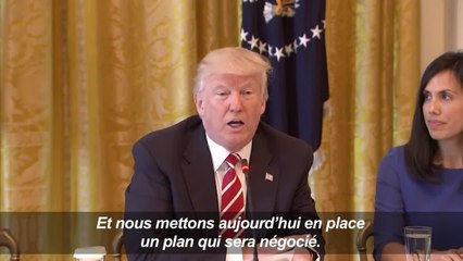 Loi santé: pour Trump, les démocrates sont "obstructionnistes"