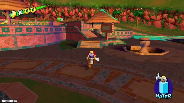 Super Mario Sunshine Playthrough - Sirena Beach Shine Sprites Part 1