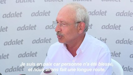 Turquie: "La marche pour la justice" arrive à Istanbul