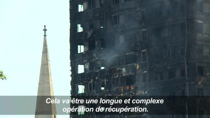 Incendie d'une tour de Londres: au moins 12 morts