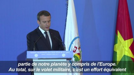 Force antijihadiste: Macron soutient les pays du Sahel
