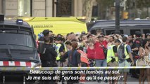 Barcelone: un témoin raconte l'attaque qui a fait 13 morts