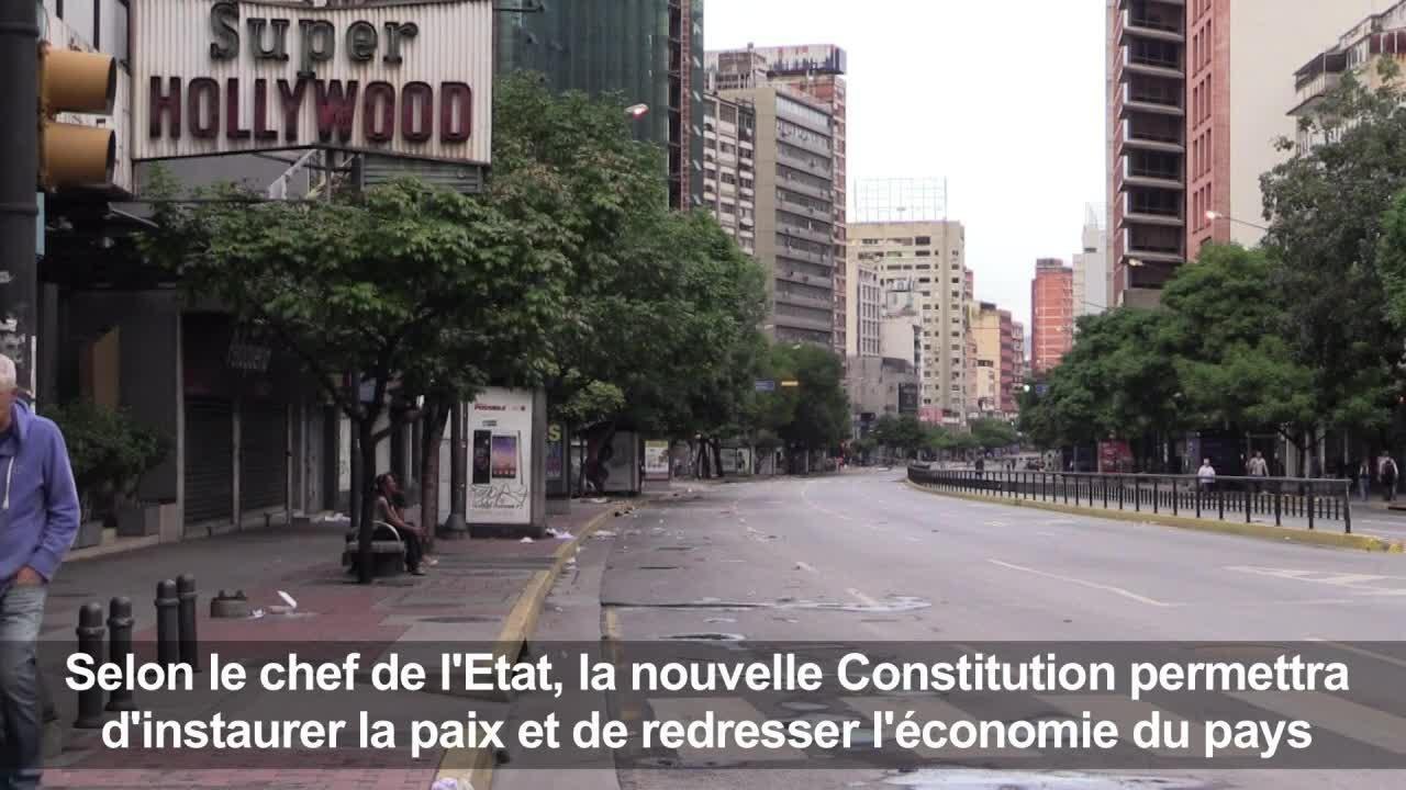 L'opposition met la pression sur Maduro avec une grève générale