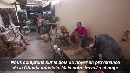 Fabriquer le luth oriental, un art en déclin en Syrie