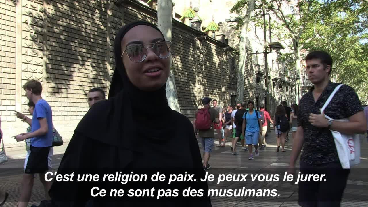 Barcelone: incompréhension parmi les touristes sur La Ramblas