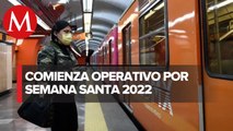 Policía de CdMx inicia operativo especial de seguridad por vacaciones de Semana Santa