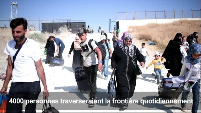 Des réfugiés syriens en Turquie rentrent chez eux pour l'Aïd