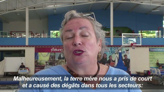 Mexique: un hôpital improvisé reçoit les victimes du séisme