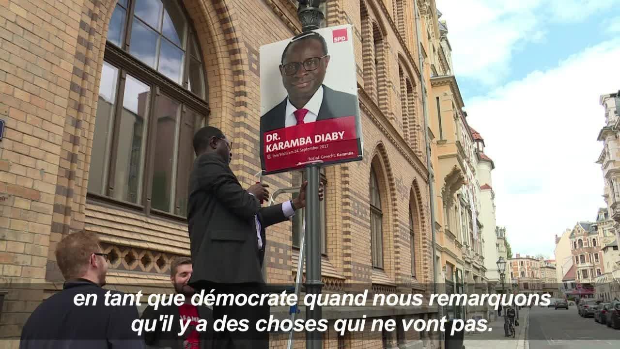 Karamba Diaby, député noir d'ex-RDA en lutte contre le racisme