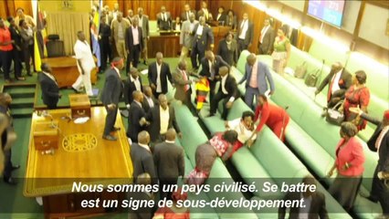 Les Ougandais "choqués" après la rixe au Parlement