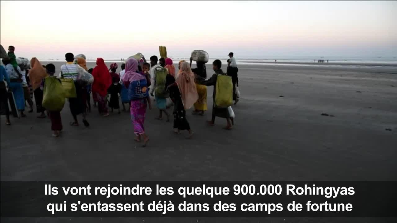 Les Rohingyas continuent de fuir la Birmanie