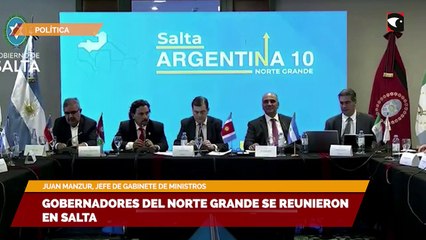 Gobernadores del Norte Grande se reunieron en Salta
