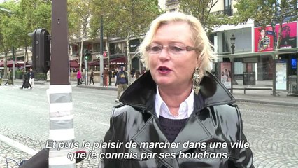 Un dimanche entièrement sans voitures à Paris