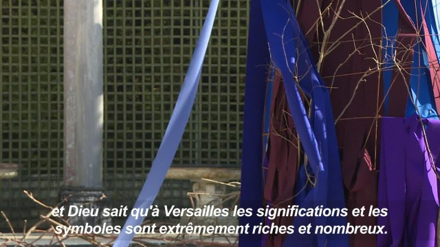 Sculptures géantes dans les bosquets du Château de Versailles