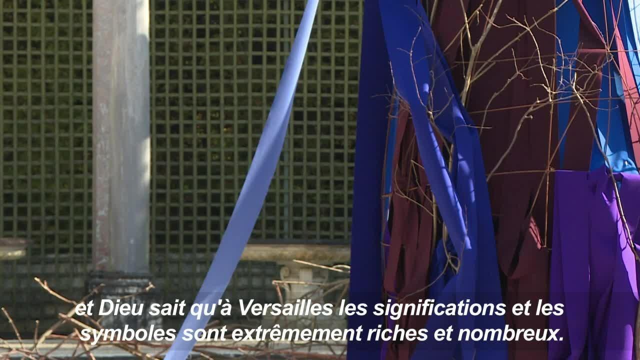 Sculptures géantes dans les bosquets du Château de Versailles