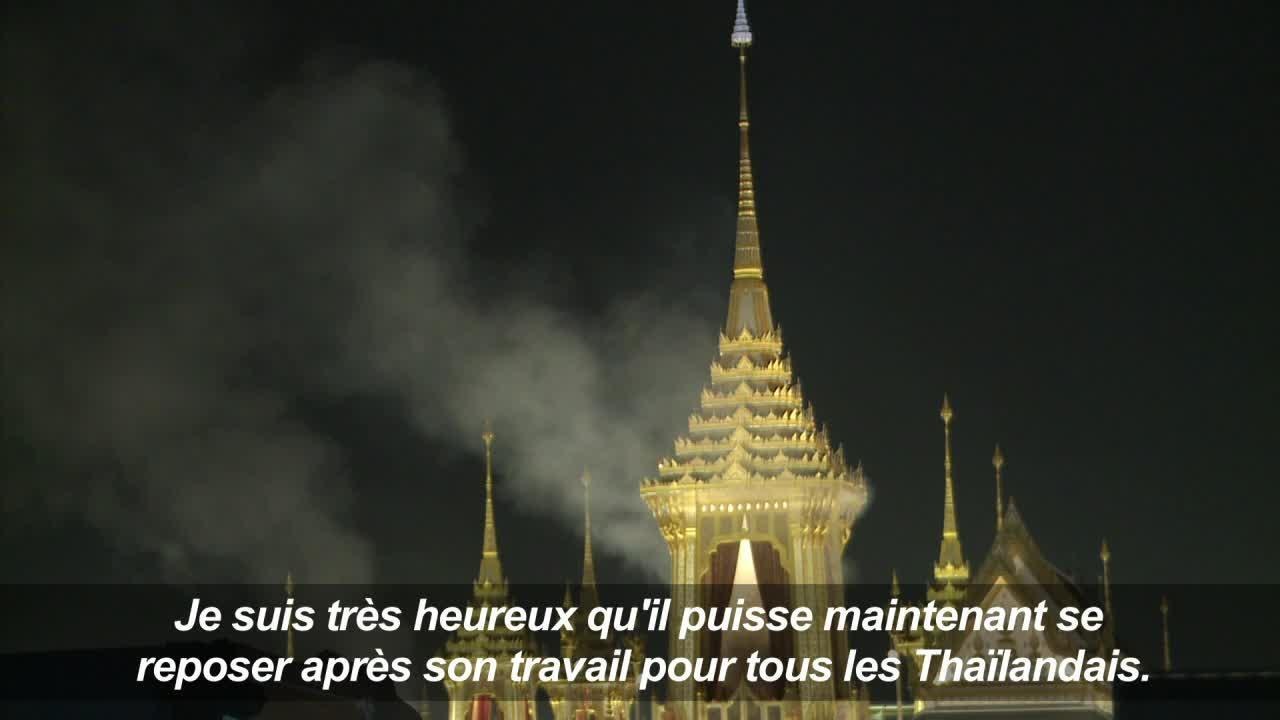 Thaïlande: crémation du roi Bhumibol Adulyadej