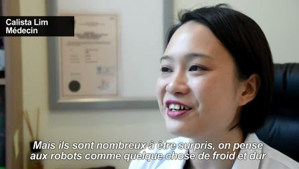 Emma, la robot-masseuse, fait ses débuts à Singapour