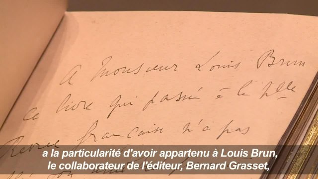 Un exemplaire rarissime de Du côté de chez Swann aux enchères