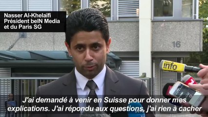 Football/FIFA-corruption: "Je n'ai rien à cacher" (Al-Khelaïfi)