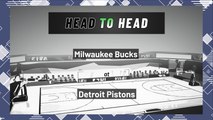 Milwaukee Bucks At Detroit Pistons: Total Points Over/Under, April 8, 2022