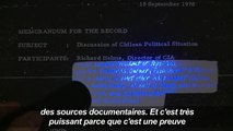 Un musée chilien expose des documents déclassifiés de la CIA