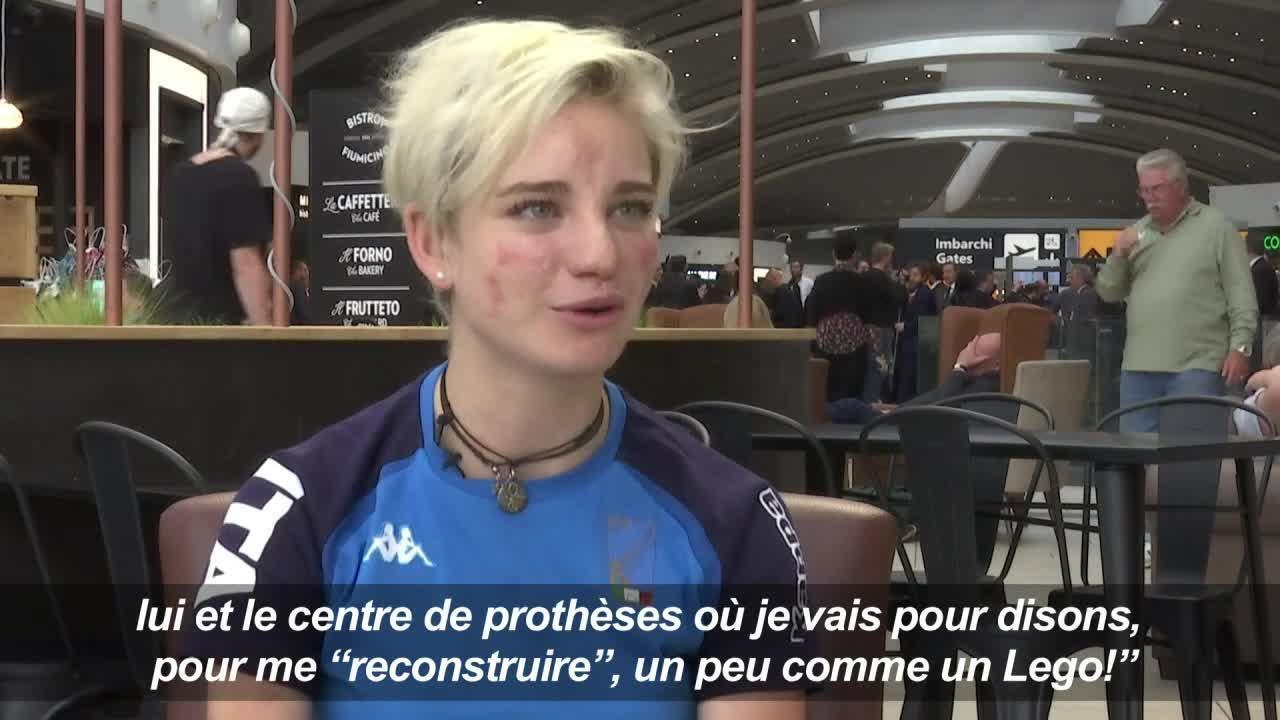 Escrime/handicap: Bebe Vio, la ténacité à la po...