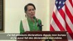 Rohingyas: "je ne suis pas restée silencieuse" (Suu Kyi)