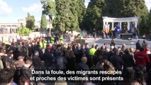 Italie: funérailles sobres pour les 26 jeunes migrantes noyées
