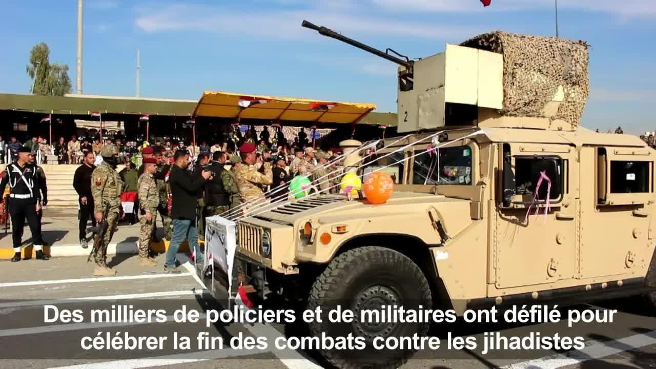 Irak: après Bagdad, Mossoul fête la victoire sur l'EI