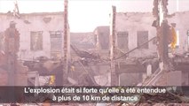 Une fosse septique à l'origine de l'explosion en Chine