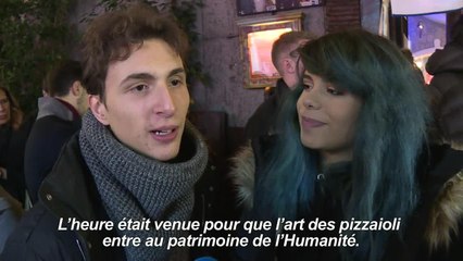 L'art du pizzaïolo napolitain entre au patrimoine de l'Humanité