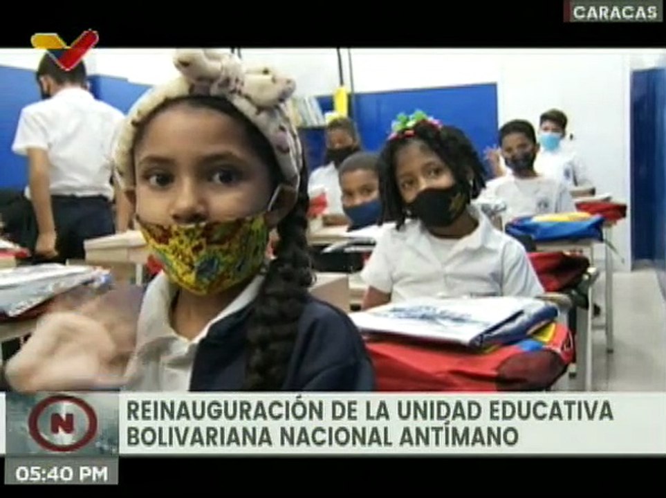 Alcaldía de Caracas recuperó al 100% la Unidad Educativa Bolivariana Nacional "Antímano I"
