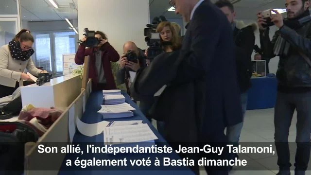 Corse : Gilles Simeoni et Jean-Guy Talamoni ont voté