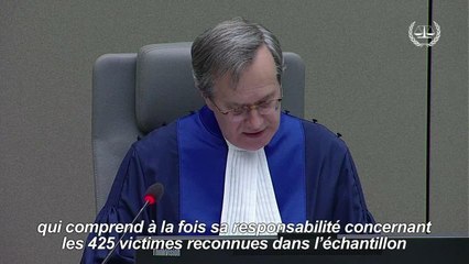 CPI: T. Lubanga condamné à 10 millions de dollars de réparations