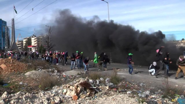 Heurts entre Palestiniens et forces israéliennes en Cisjordanie